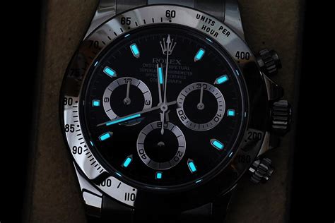 lume on rolex ceramic daytona|Rolex Daytona Movements .